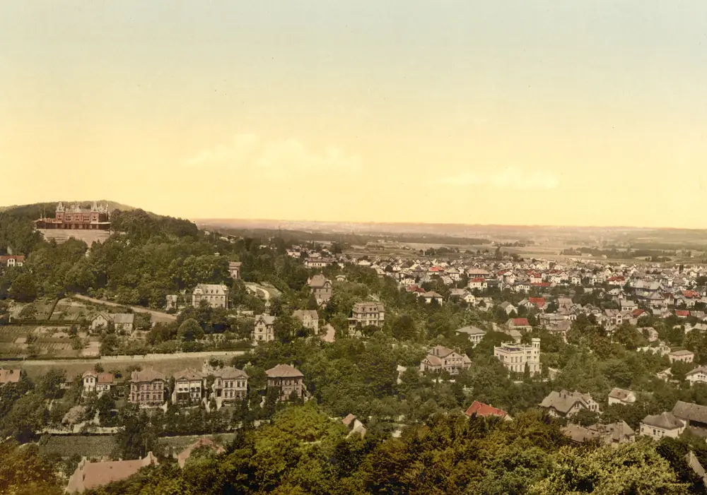The Johannisberg around 1900 (photochrom)
