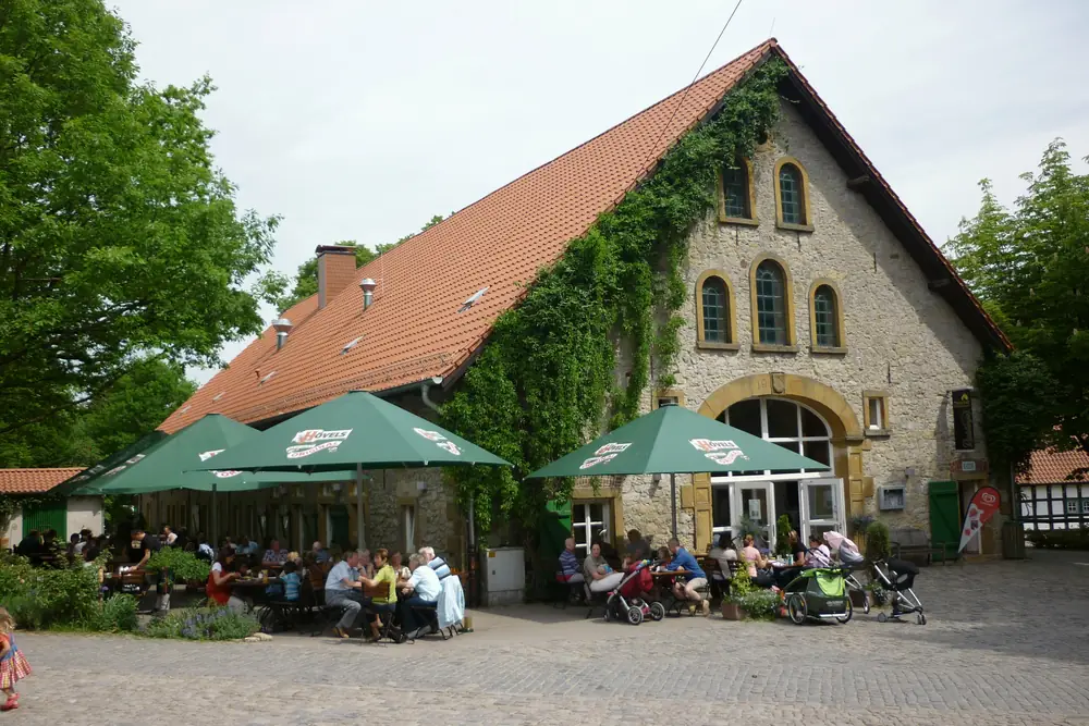 The Meierhof inn in the park