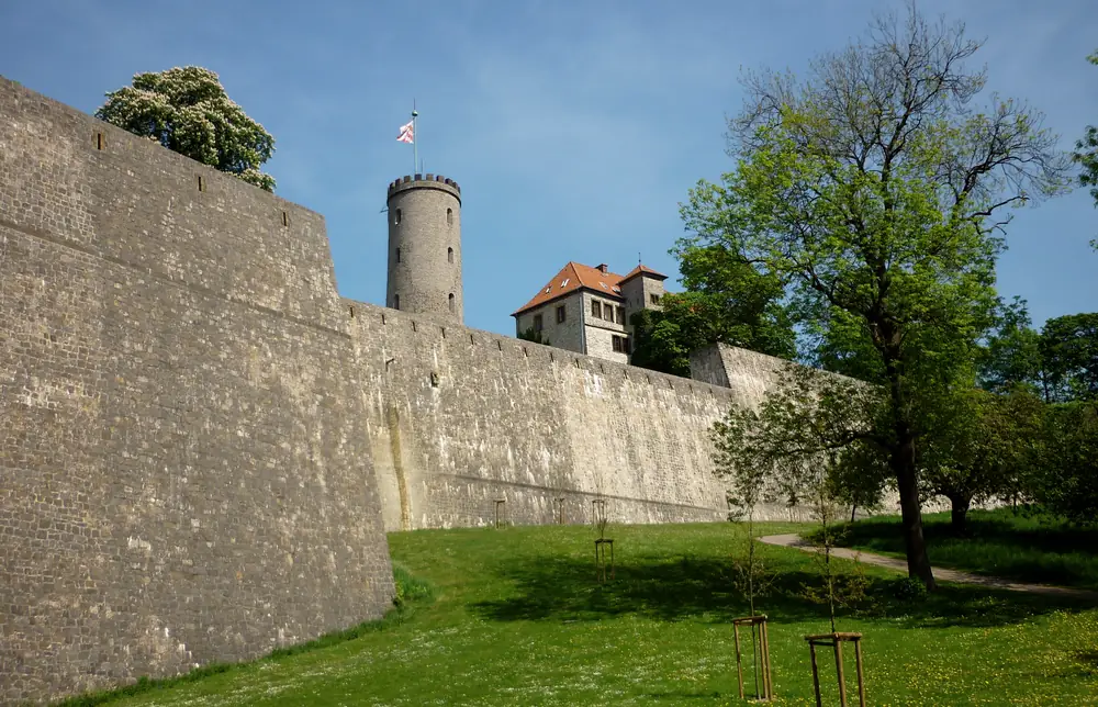 The fortress walls